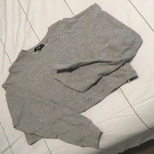 Missguided Cropped Sweatshirt